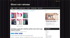 Desktop Screenshot of coolmenshoes.com